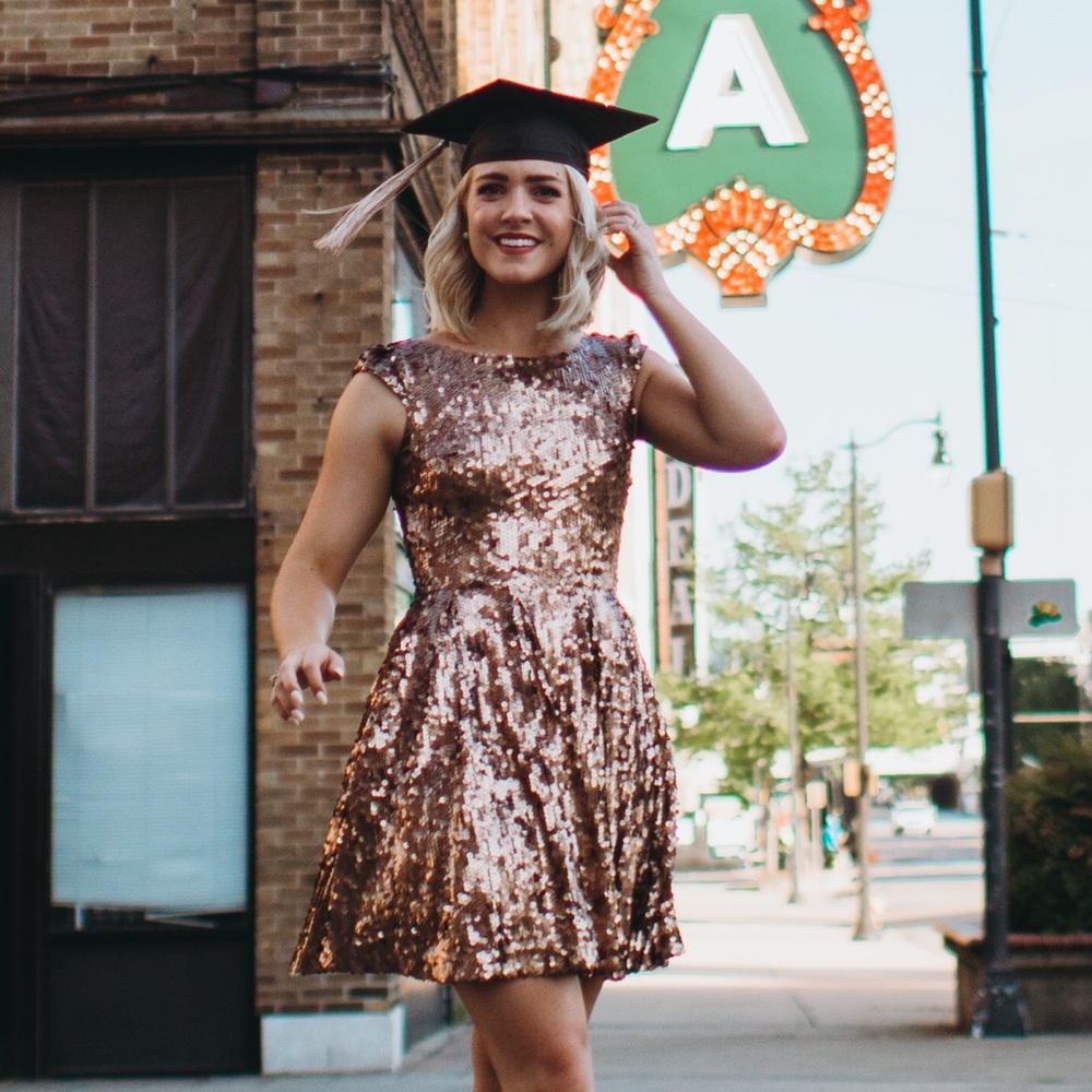 Bebe sequins dress